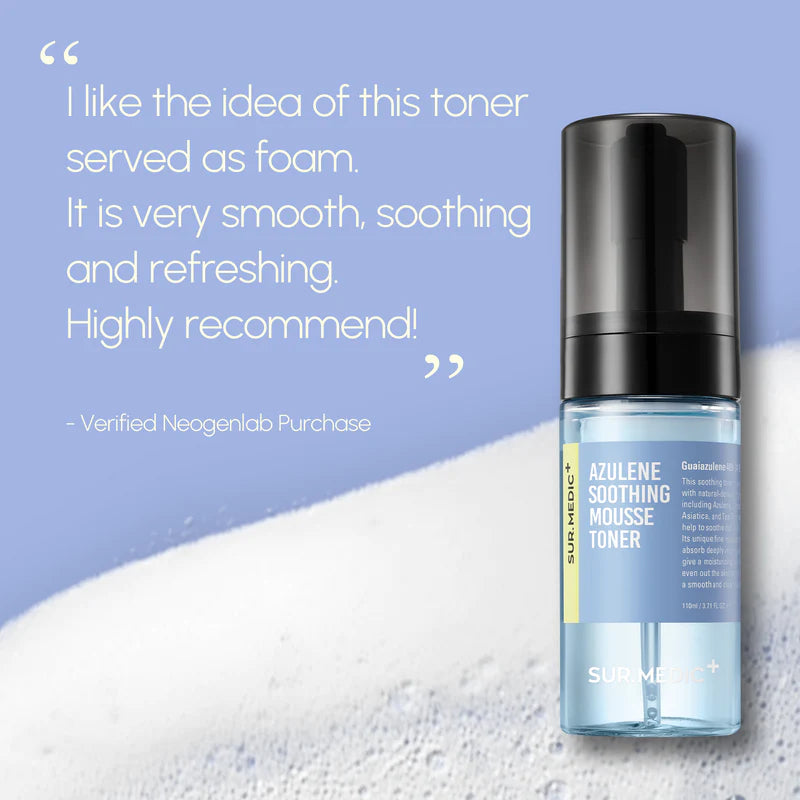 Sur.Medic Azulene Soothing Mousse Toner