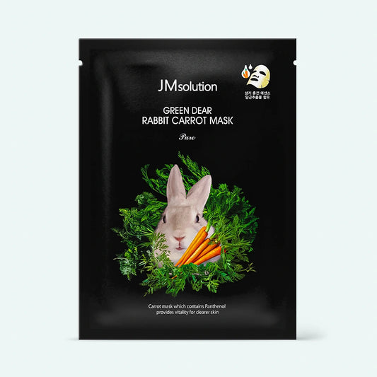 JM Solution Green Dear Rabbit Carrot Mask Pure