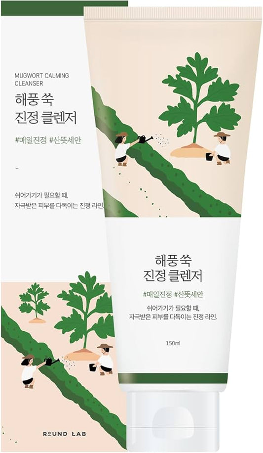 Round Lab Mugwort Calming Cleanser 150ml