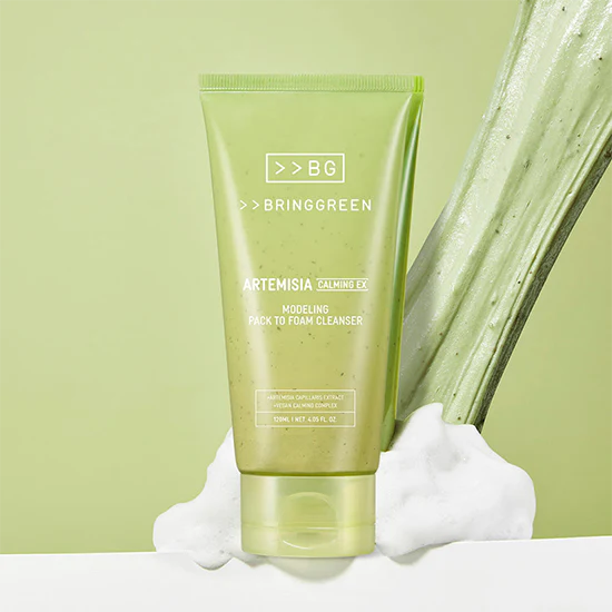 Bring Green Artemisia Calming EX Modeling Pack To Foam Cleanser 120ml