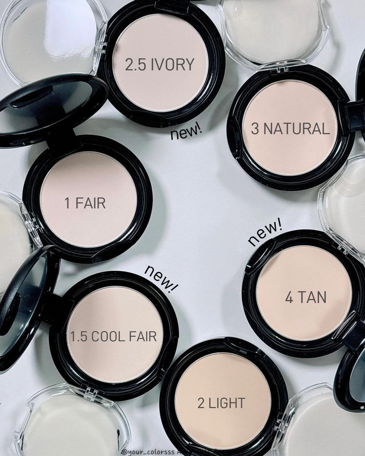 About -Tone Blur Powder Pact