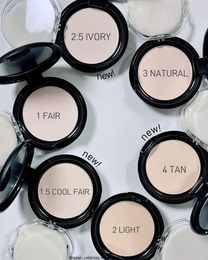 About -Tone Blur Powder Pact