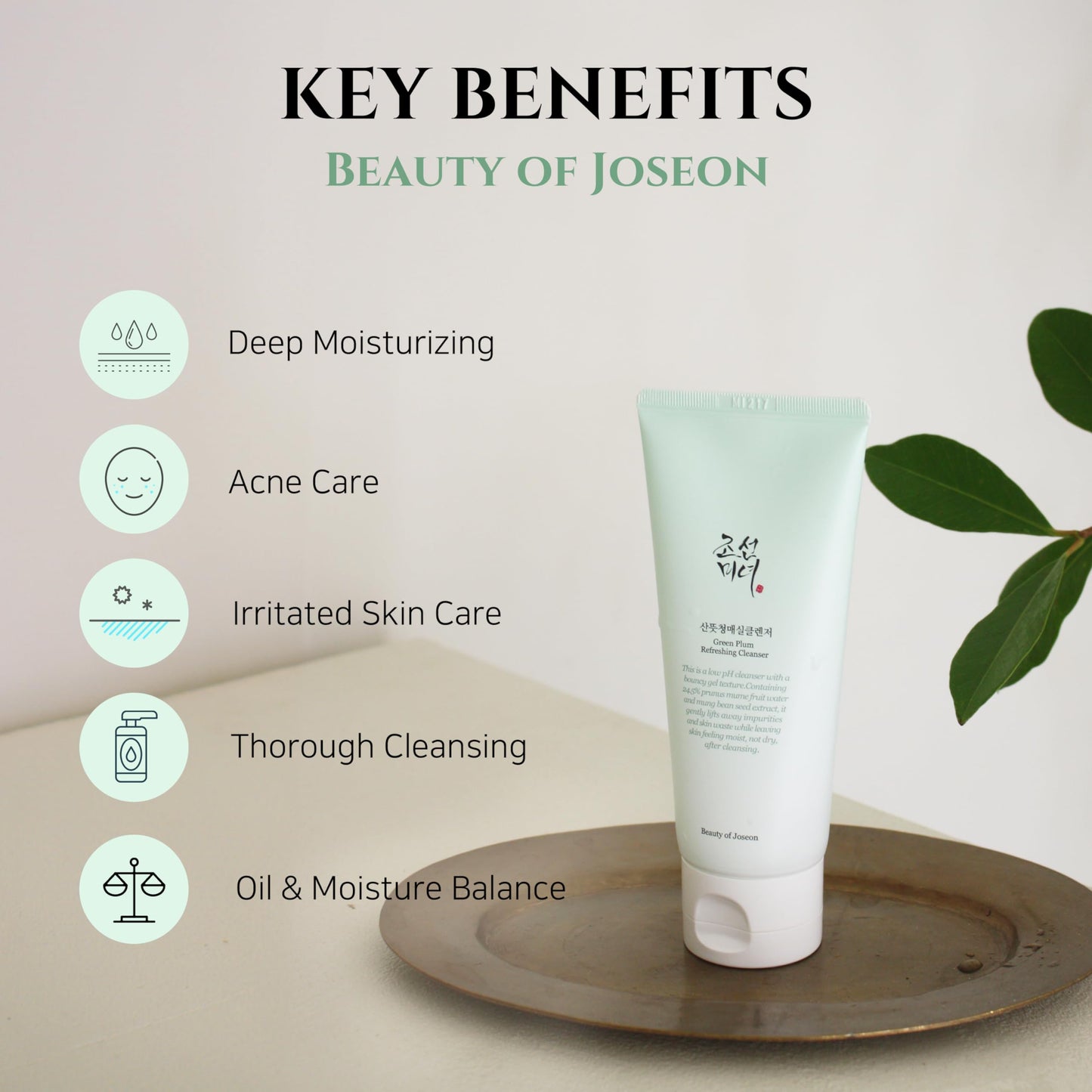 Beauty Of Joseon Green Plum Refreshing Cleanser