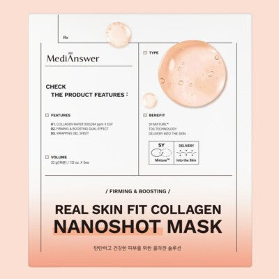 Medianswer Real Skin Collagen Nanoshot Mask