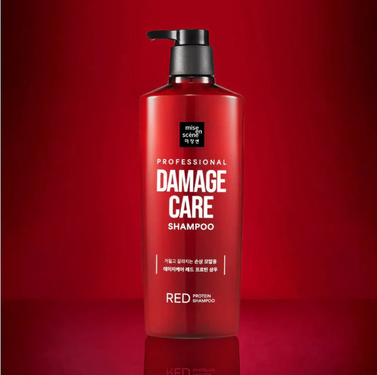Miseenscene Damage Care Red Protein Shampoo 680ml