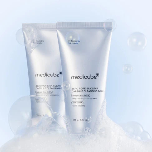 Medicube Zero Pore SA Clear Capsule Cleansing Foam