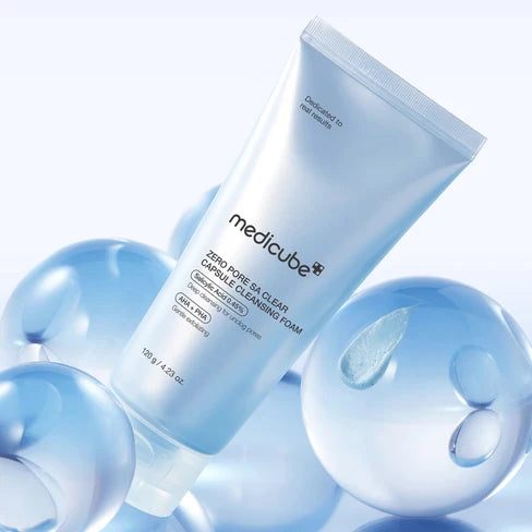 Medicube Zero Pore SA Clear Capsule Cleansing Foam