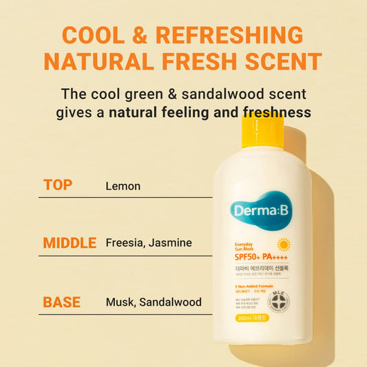 Derma:B Everyday Sun Block 200ml