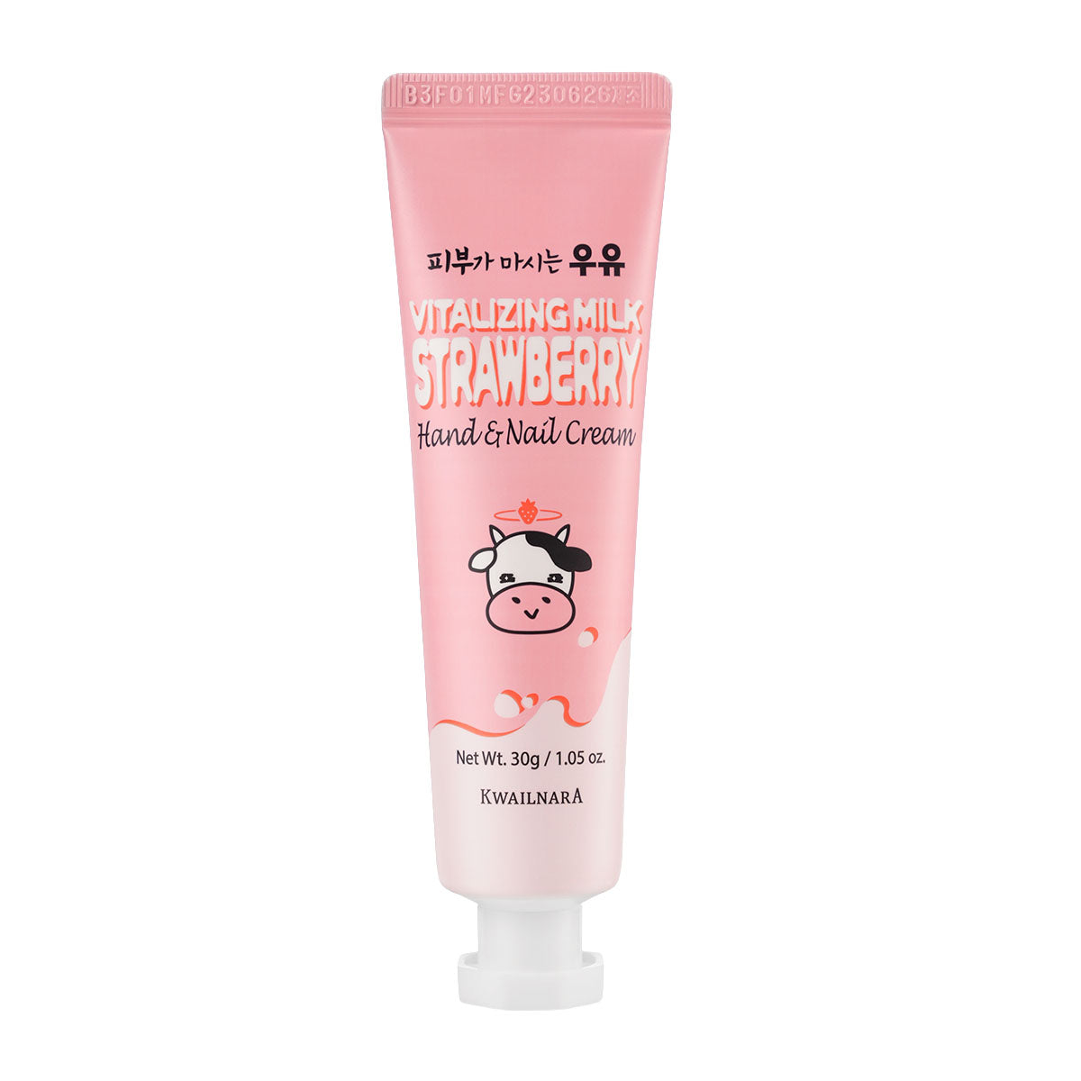 Kwailnara Milk Strawberry Hand & Nail Cream 30g