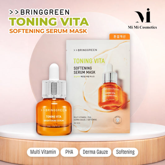 Bring Green Toning Vita Softening Serum Mask