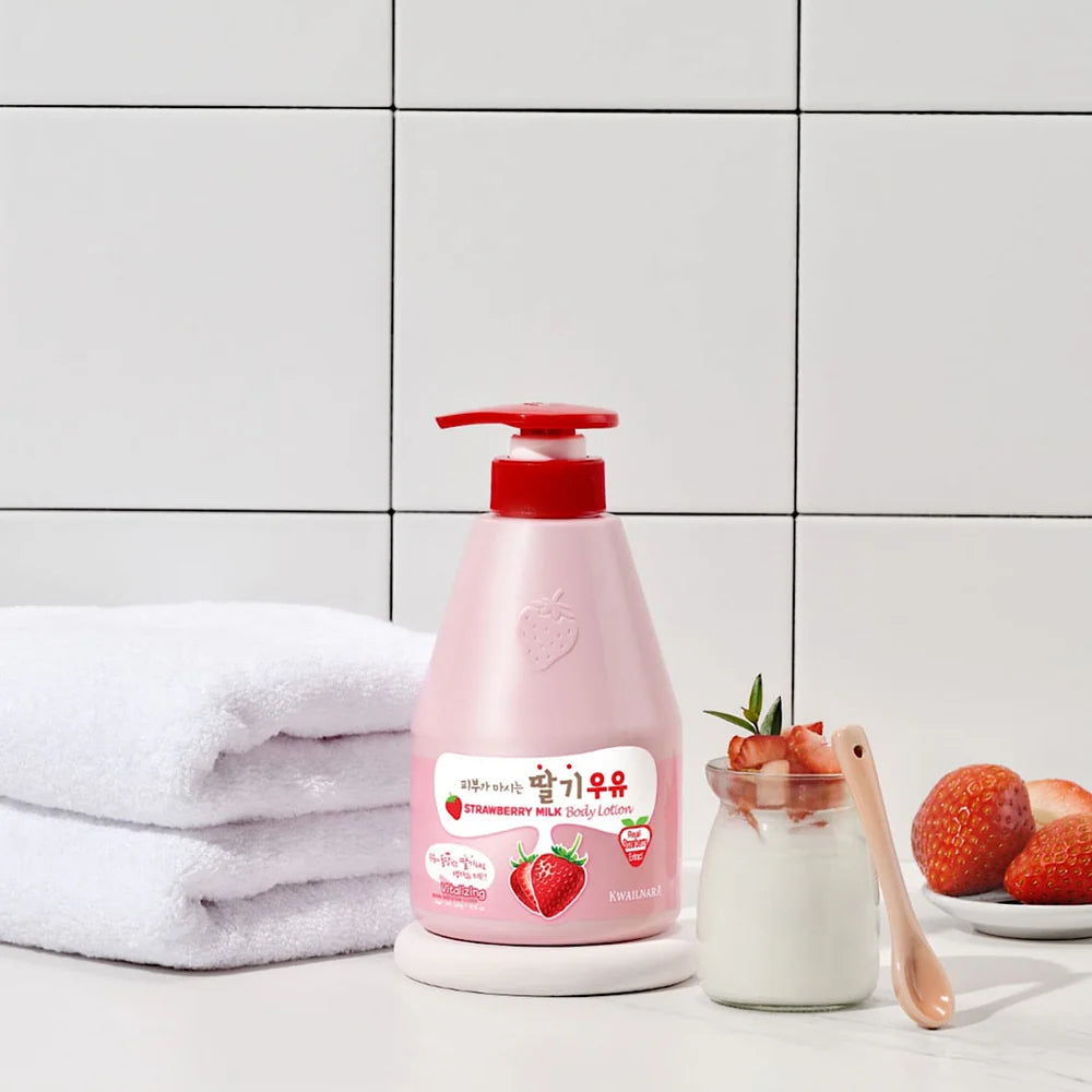 Kwailnara Strawberry Milk Body Lotion 560g
