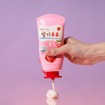 Kwailnara Strawberry Milk Cleansing Foam 120ml