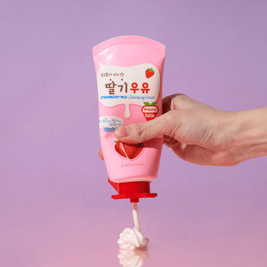 Kwailnara Strawberry Milk Cleansing Foam 120ml