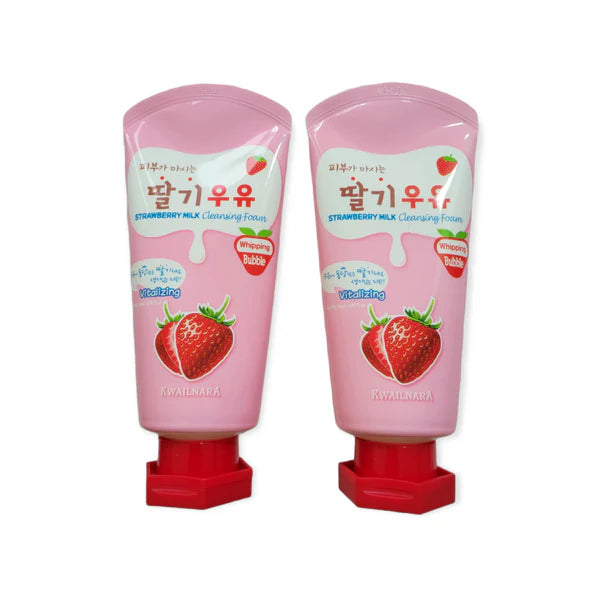 Kwailnara Strawberry Milk Cleansing Foam 120ml