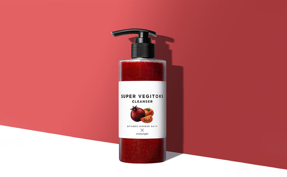 Super Vegitoks Cleanser 300ml - Red