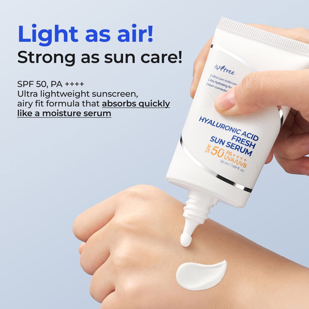 Isntree Hyaluronic Acid Fresh Sun Serum 50ml