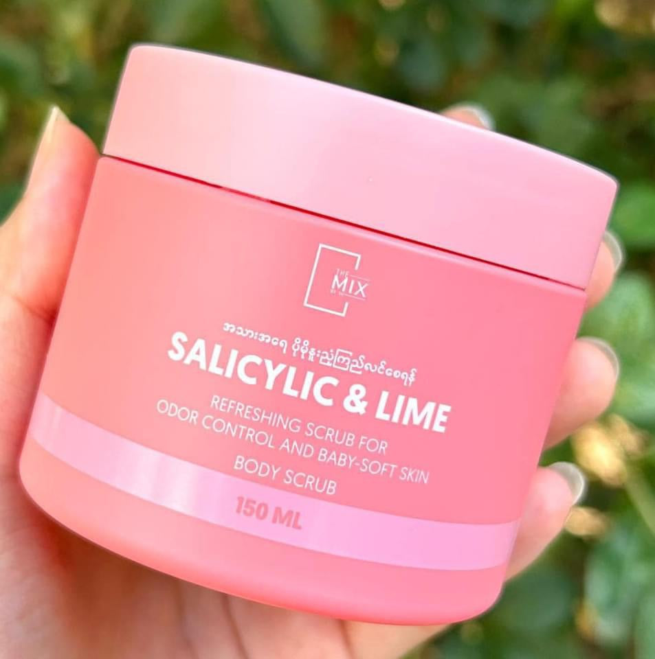 The Mix By Su Salicylic & Lime Scrub 150ml