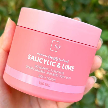 The Mix By Su Salicylic & Lime Scrub 150ml