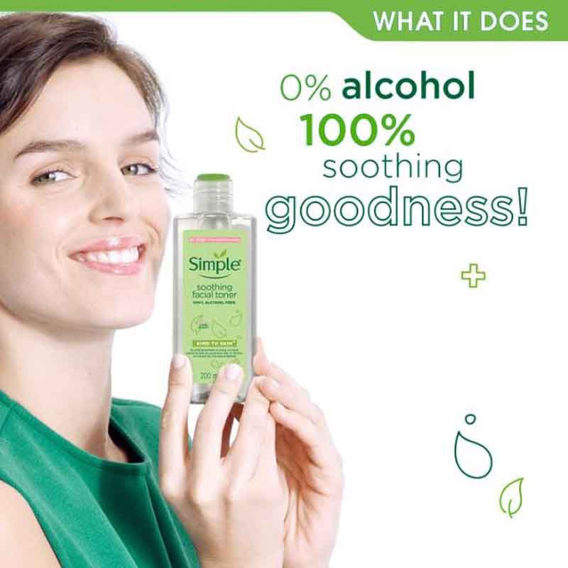 Simple Soothing Facial Toner 200ml