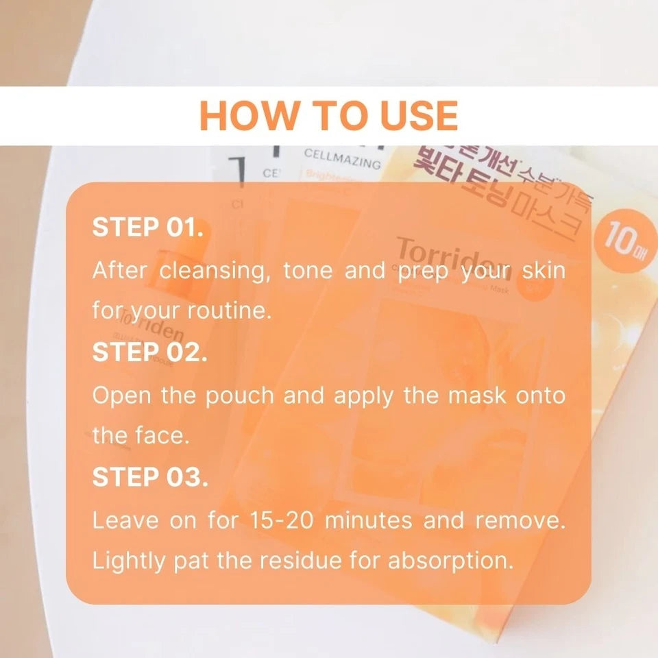 Torriden Cellmazing Brightening Mask