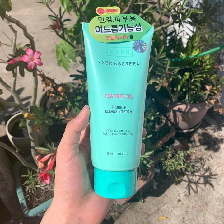 Bring Green Tea Tree Trouble Cleansing Foam