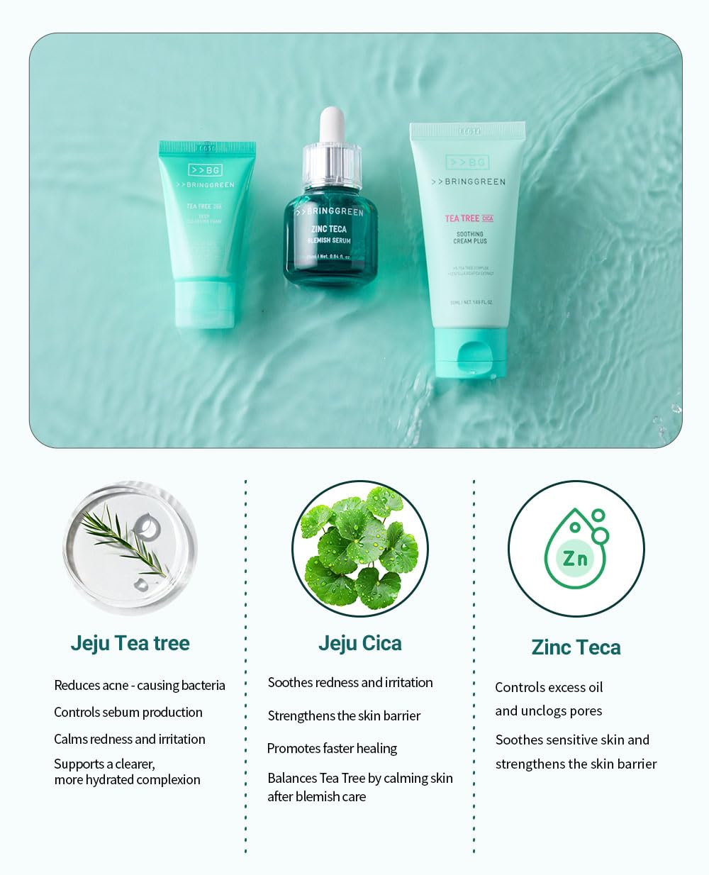 Bring Green Tea Tree Cica Trial Kit