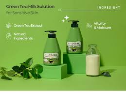 Kwailnara Green Tea Milk Body Cleanser 560g