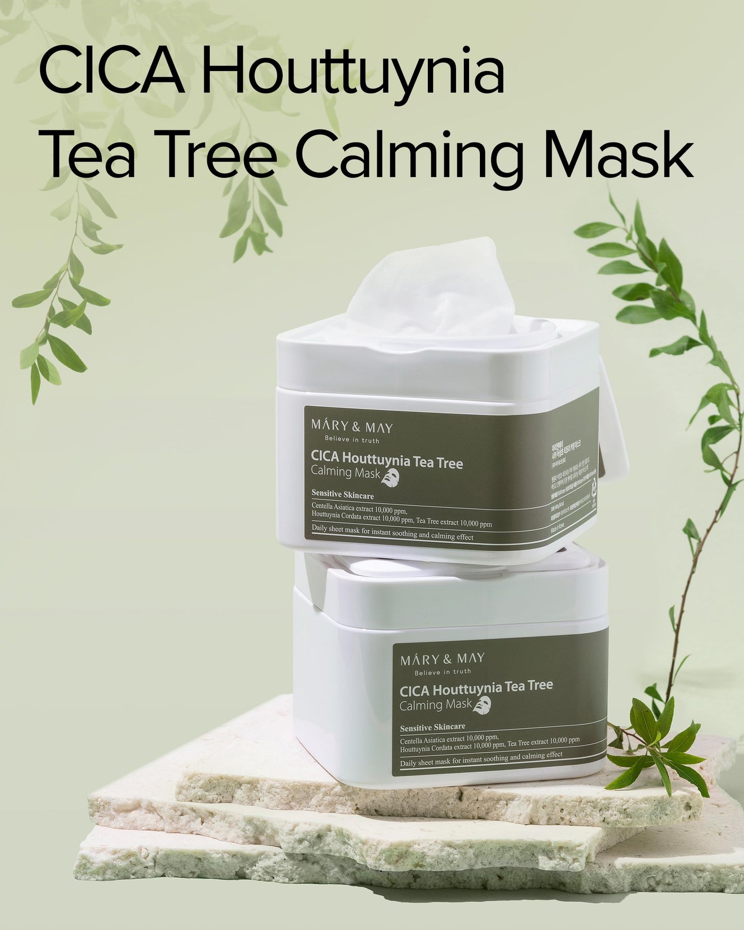 Mary & May Cica Houttuynia Tea Tree Calming Mask