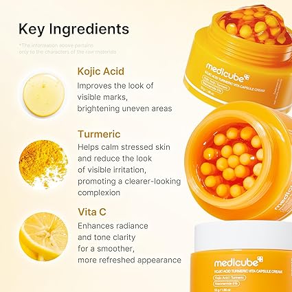 Medicube Kojic Acid Turmeric Vita Capsule Cream 53