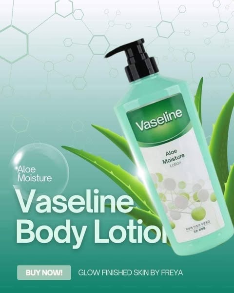 Vaseline Aloe Moisture Lotion 500ml