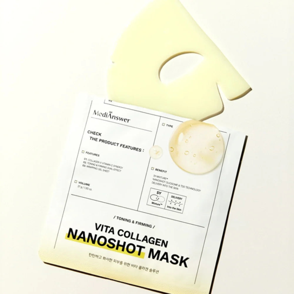 Medianswer Vita Collagen Nanoshot Mask