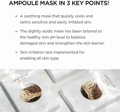 Skin1004 Madagascar Centella Watergel Sheet Ampoul